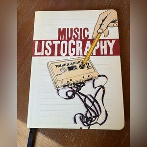 Music Listography playlist journal